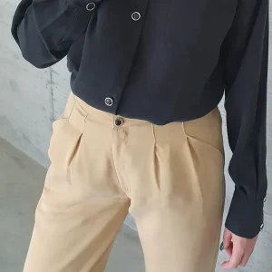 AVA Camel Lyocell-Hose