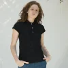Baumwollpolo Rita Schwarz
