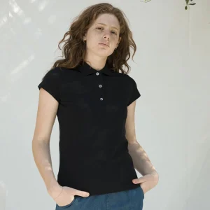 Baumwollpolo Rita Schwarz