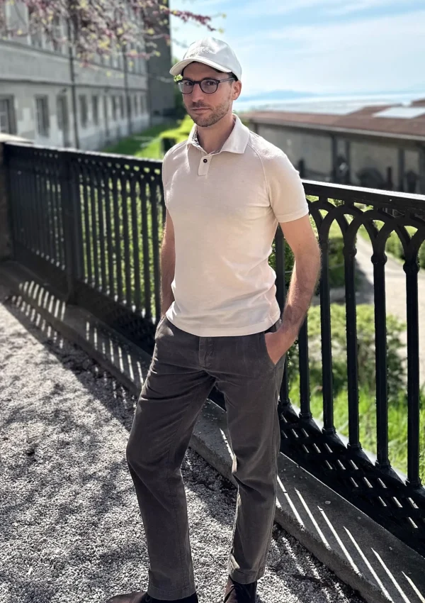 Beige Regular Poloshirt