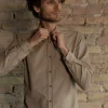 Bio-Baumwolle Hemd Emile Beige