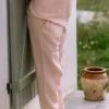 Blassrosa Pyjamahose Daphne