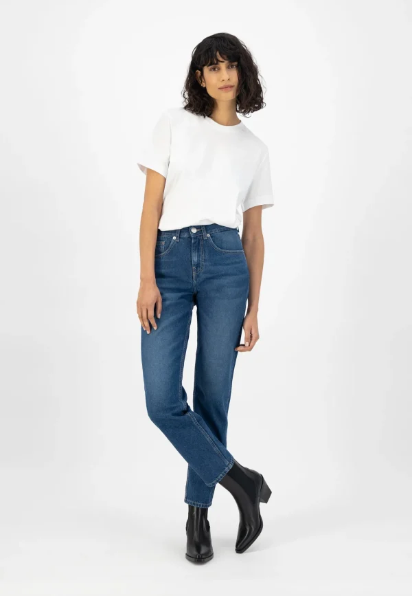 Boyfriend-Jeans Easy Go Used Stone