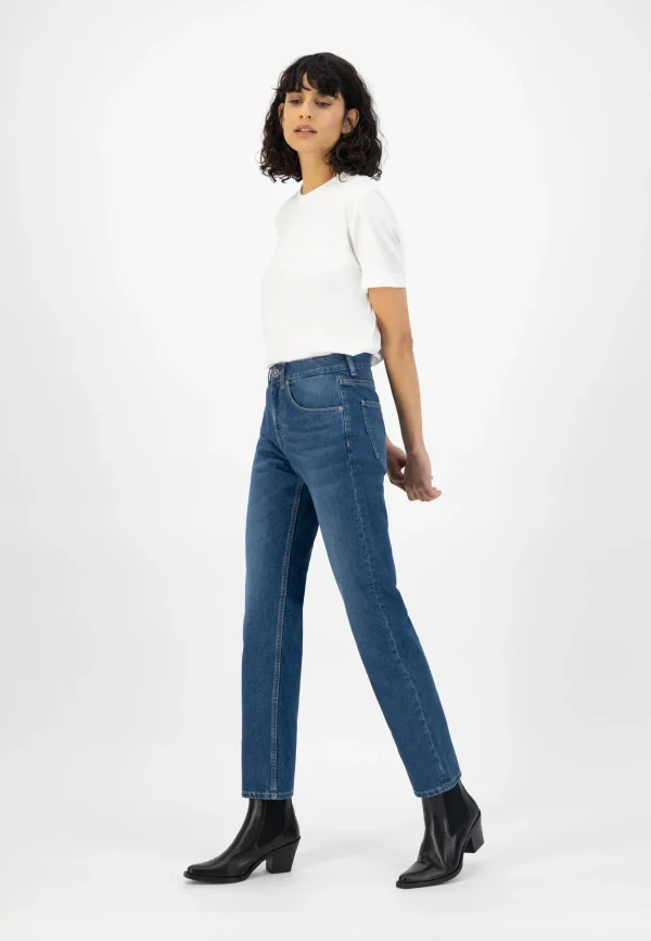 Boyfriend-Jeans Easy Go Used Stone
