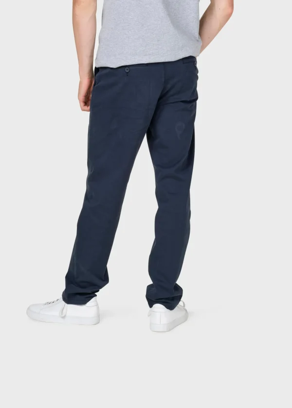 Chino Bio-Baumwolle Chino Allan Twill Navy