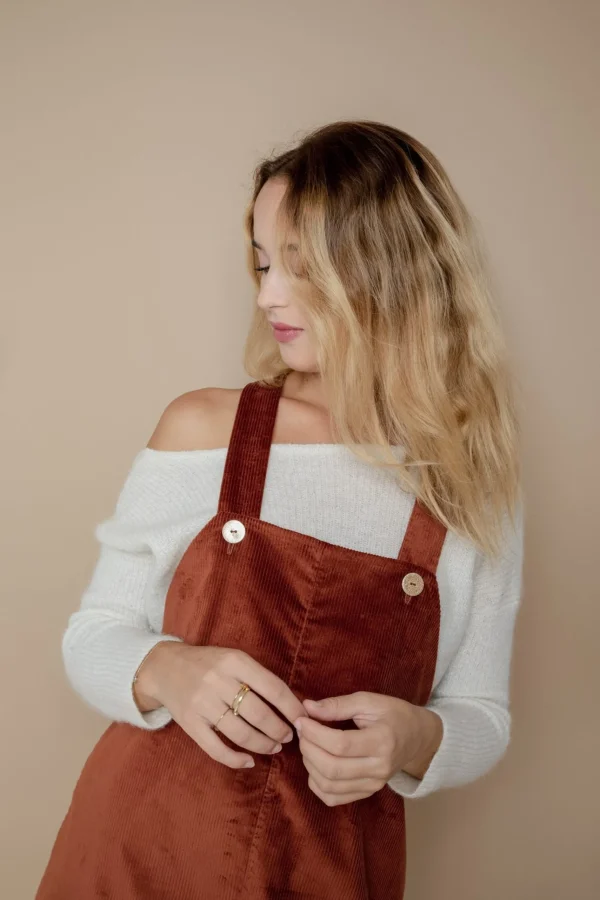 Cordsamtkleid Scarlett Sienna