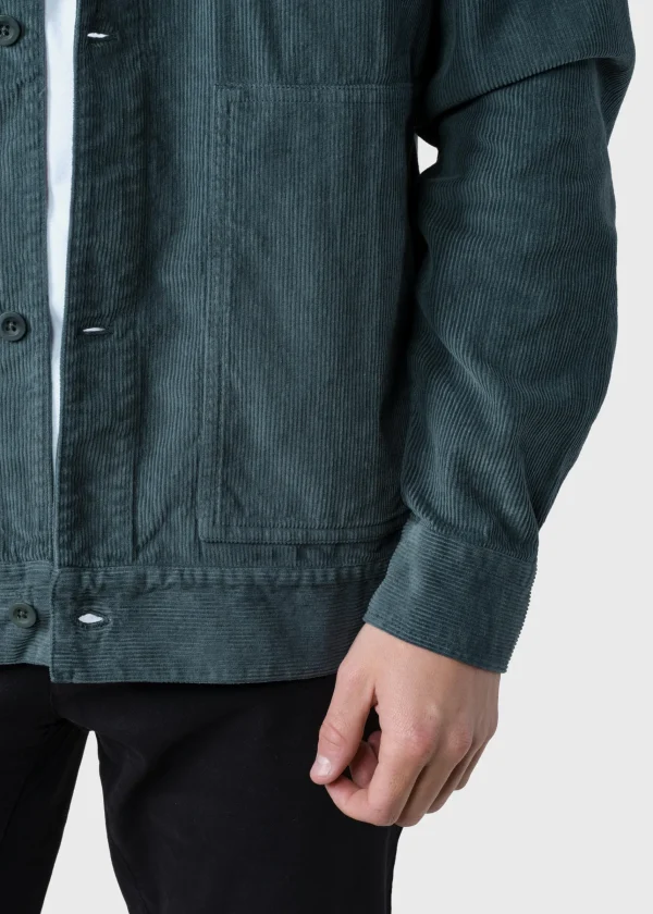 Cordsamt-Overshirt Niklas Grün