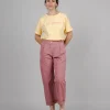 Damen Chinohose Rosa