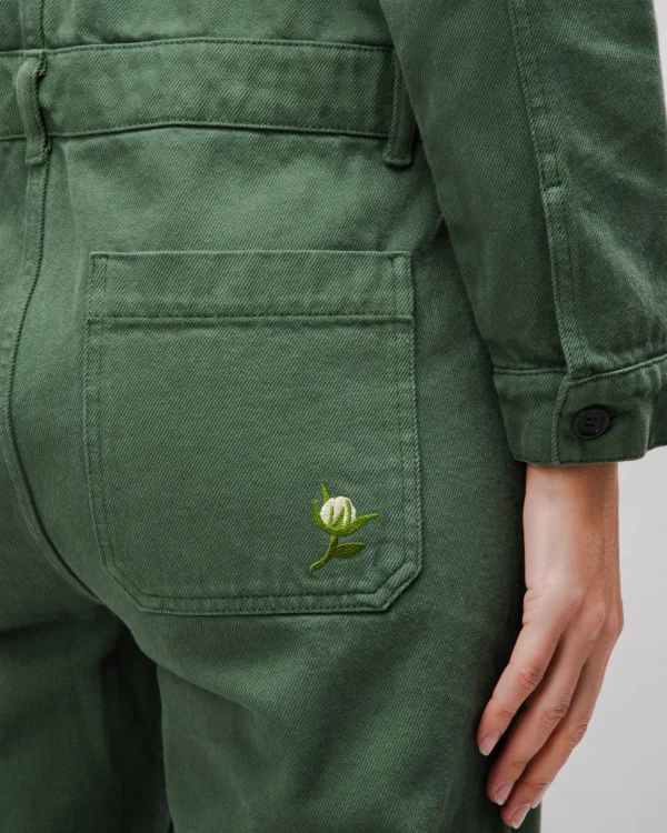Damen grüne Boiler Suit