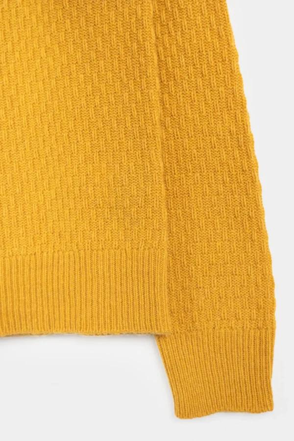 Damen Kaschmirpullover Caterina Yellow