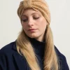 Damen Kaschmir-Stirnband Clarice Orange