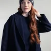 Damen Kaschmir-Stirnband Lara Grau