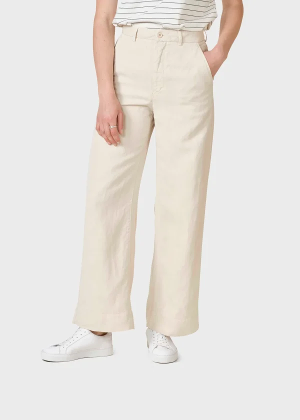 Damen Lyocell-Hose Lydia Beige