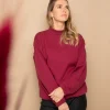 Damen Pullover Litsée Fuchsia