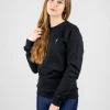 Damen Sweatshirt aus Bio-Baumwolle TreeSweater Black