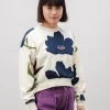 Damen Sweatshirt Bloom Ekru