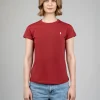 Damen T-Shirt aus Bio-Baumwolle Treeshirt Rot