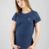 Damen T-Shirt aus Bio-Baumwolle Treeshirt Navy