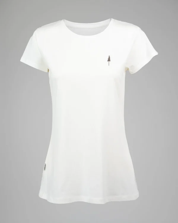 Damen T-Shirt aus Bio-Baumwolle Treeshirt Weiss