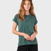 Damen T-Shirt Sigrid Moss Green