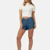 Damen-Jeansshorts Evy Blue