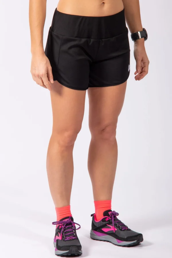 Damen-Laufshorts schwarz
