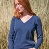 Damenpullover Le Délicat Blau