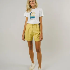 Damen-T-Shirt Sunbathing White