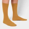 Dreier Pack - Einfarbige gelbe Socken