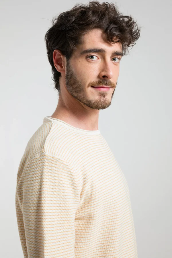 Feiner Herrenpullover aus Bio-Baumwolle Noa