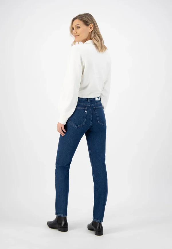 Gerade Damenjeans Piper Straight Stone Indigo