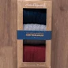 Gerippte Socken im Box-Set