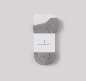 Graue Socken aus Bio-Baumwolle im Duo-Pack