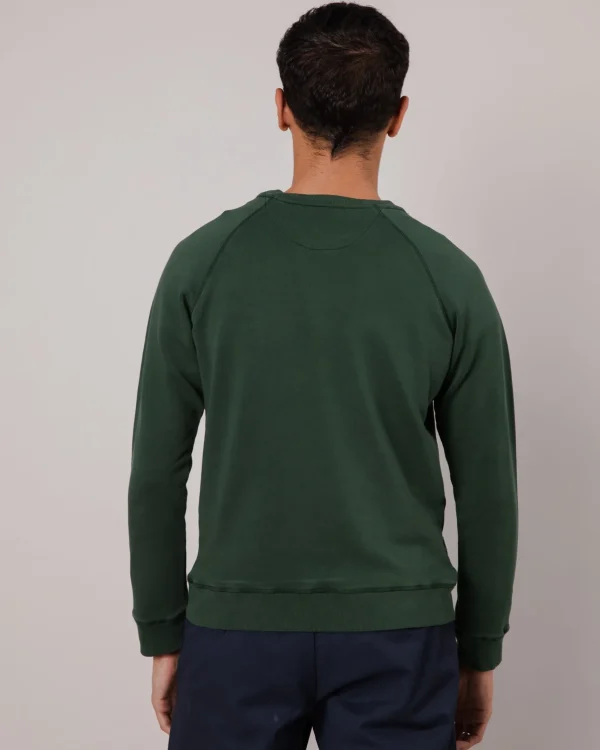 Grünes Herren-Sweatshirt Peanuts