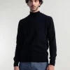 Herren Kaschmirpullover Clemente Schwarz