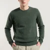Herren Kaschmirpullover Romeo Waldgrün