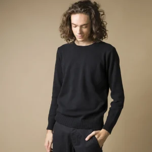 Herren Kaschmirpullover Romeo Schwarz