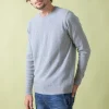 Herren Kaschmirpullover Romeo Grau