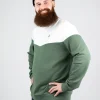 Herren Sweatshirt aus Bio-Baumwolle Olive