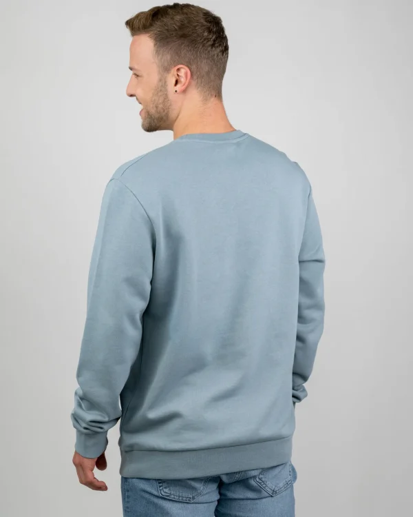 Herren Sweatshirt aus Bio-Baumwolle TreeSweater Blau
