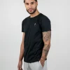 Herren T-Shirt aus Bio-Baumwolle Treeshirt Schwarz