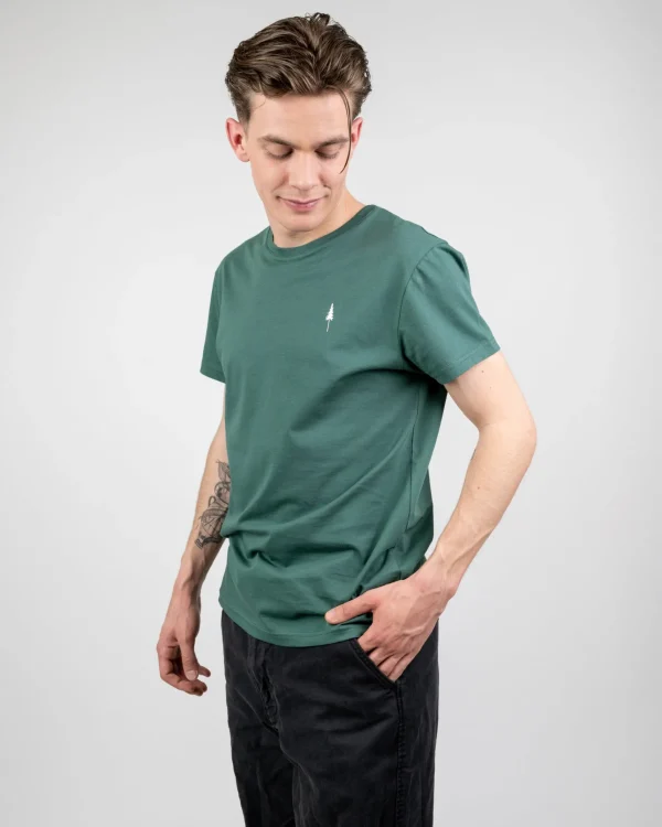 Herren T-Shirt aus Bio-Baumwolle Treeshirt Grün