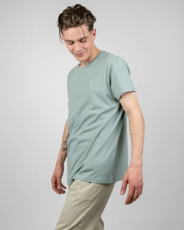 Herren T-Shirt aus Bio-Baumwolle Treeshirt Turquoise
