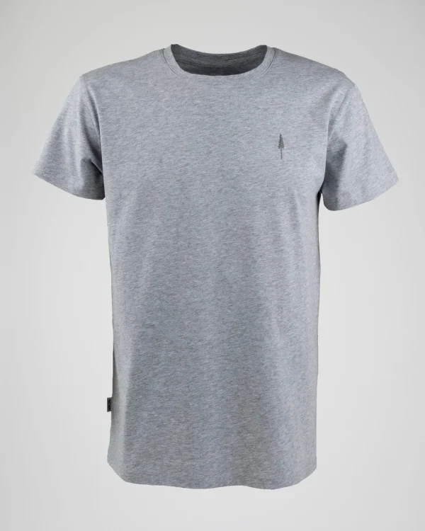 Herren T-Shirt aus Bio-Baumwolle Treeshirt Grau