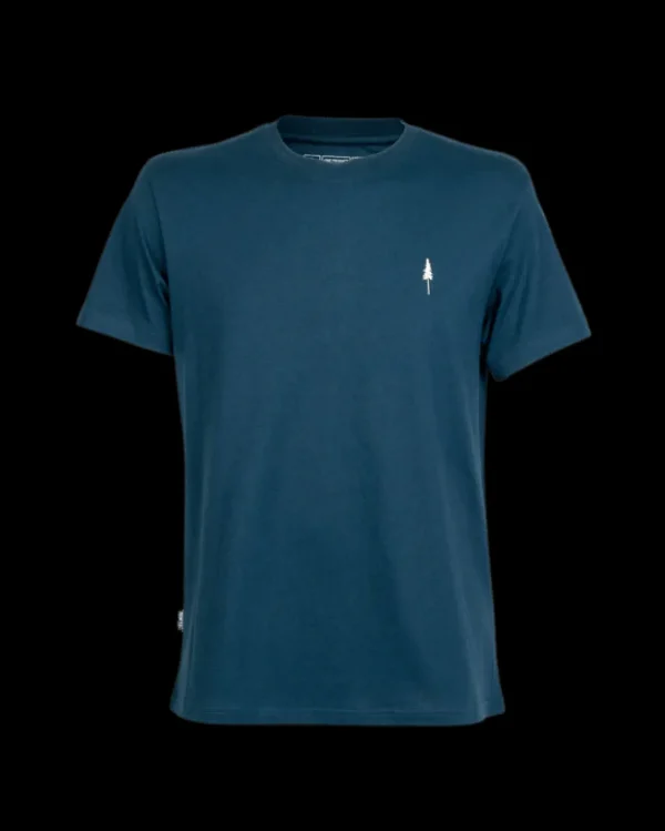 Herren T-Shirt aus Bio-Baumwolle Treeshirt Petrol