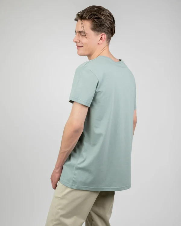 Herren T-Shirt aus Bio-Baumwolle Treeshirt Turquoise