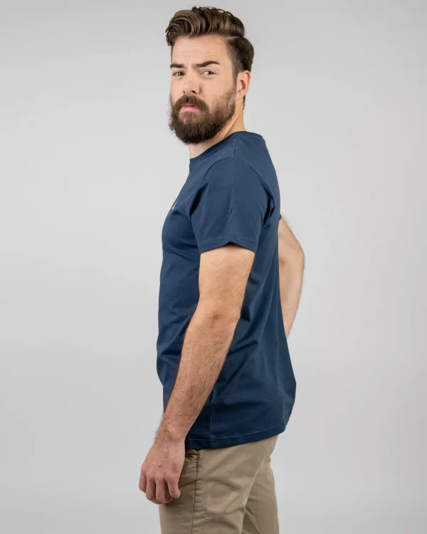 Herren T-Shirt aus Bio-Baumwolle Treeshirt Navy