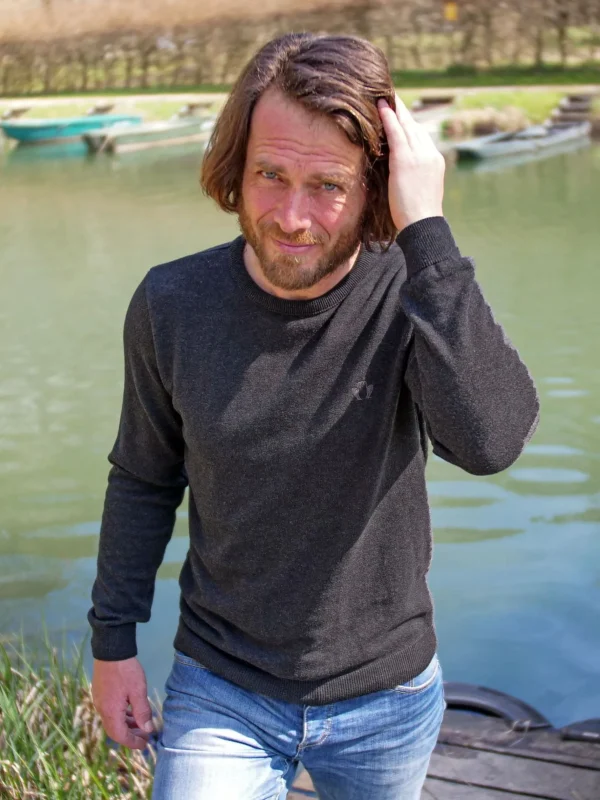 Herrenpullover Le Délicat Schwarz