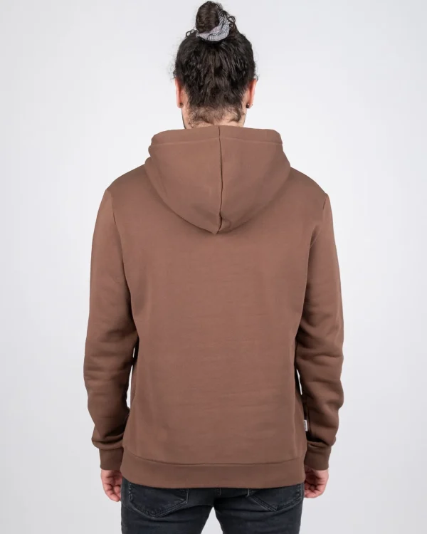 Hoodie aus Bio-Baumwolle TreeHoodie Walnut