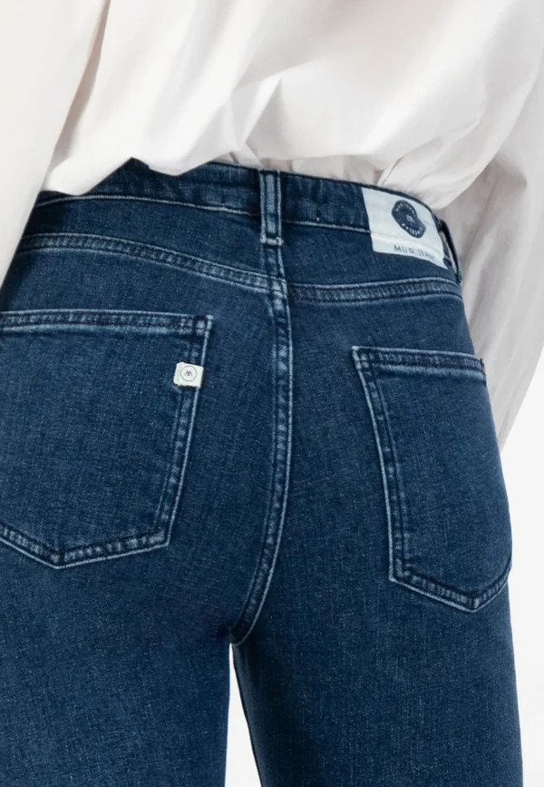 Isy Stone Indigo DamenFlared Jeans
